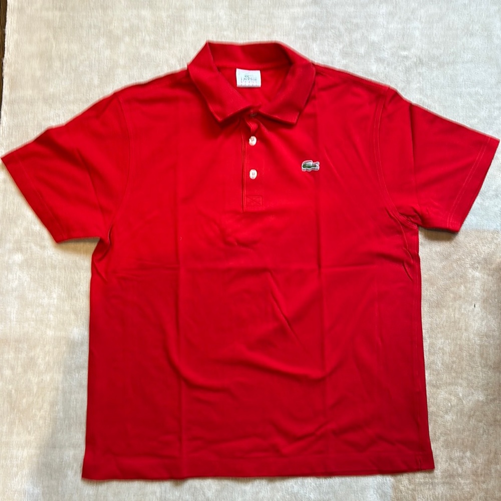 Men’s red Lacoste - Size XL